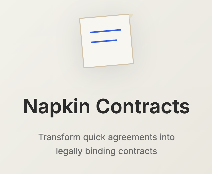 Napkin Contracts